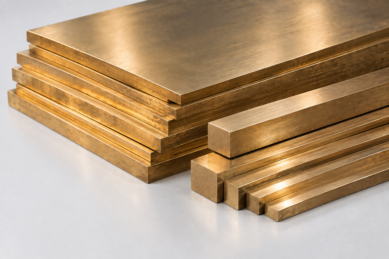 Placas de bronce
